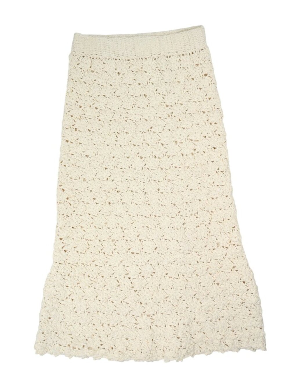 SHE MADE ME Sana Skirt in Ivory